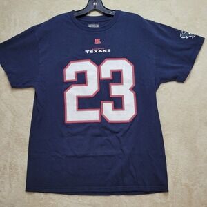 Houston Texans NFL T‎ Shirt Foster #23 Mens Large Football Tee